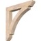 Ekena Millwork Thorton Slat Smooth Bracket, Douglas Fir, 5 1/2"W x 40"D x 40"H BKT06X40X40THR06SDF - alternate 1